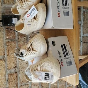 SUPERGA COTU Classic Sneakers  Gently used WT  Floor Models